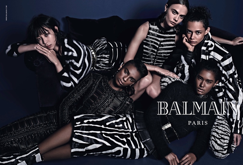Brown Girls Gets Love! Balmain Diversifies in Fall Campaign