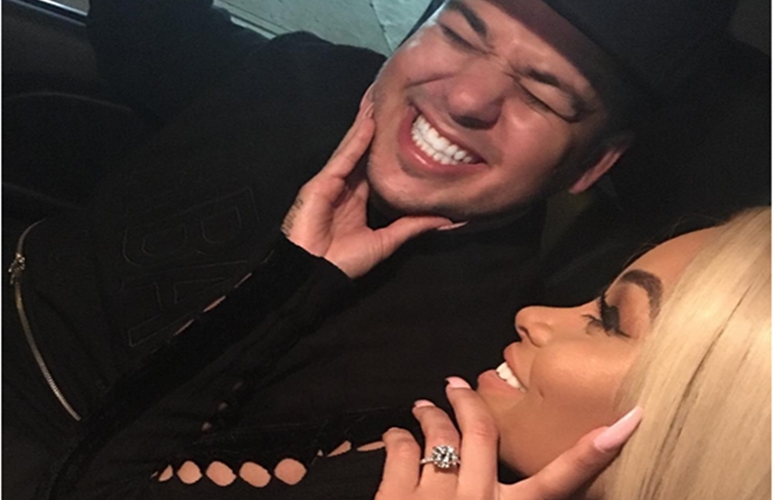 OK! Blac Chyna and Rob Kardashian Are Engaged!